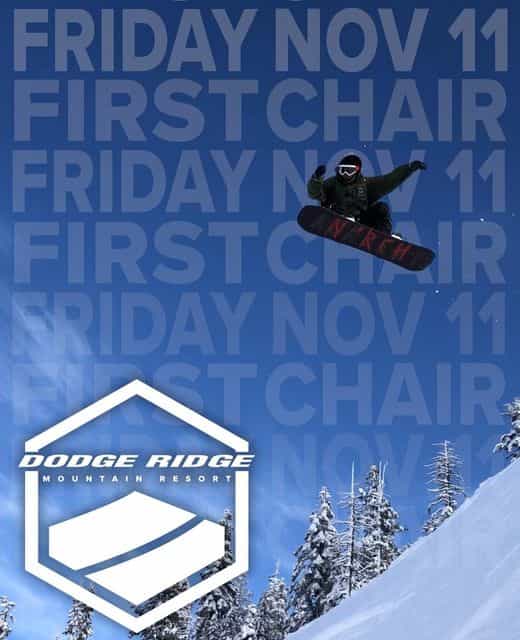dodge ridge, california,