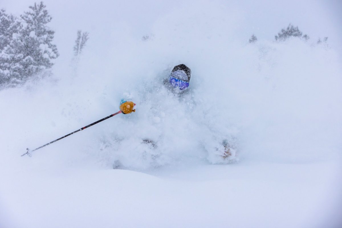 powder day ski alta little cottonwood canyon 