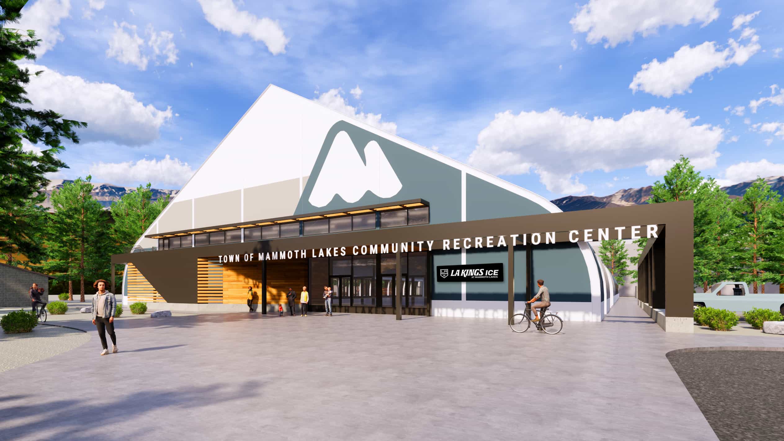 mammoth, la kings, ice center