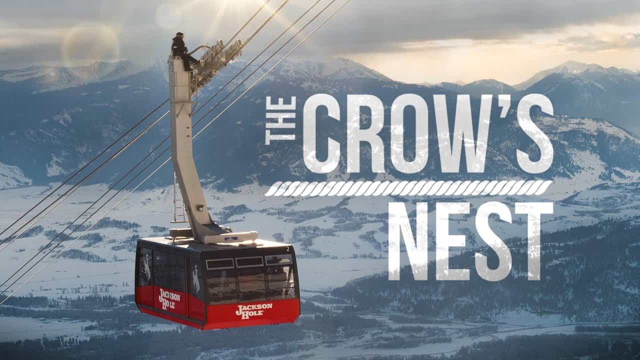 aerial tram, crow's nest, Jackson hole mountain resort, Wyoming, Big Red