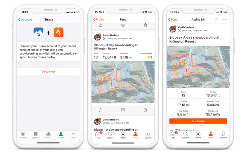 Ski tracking