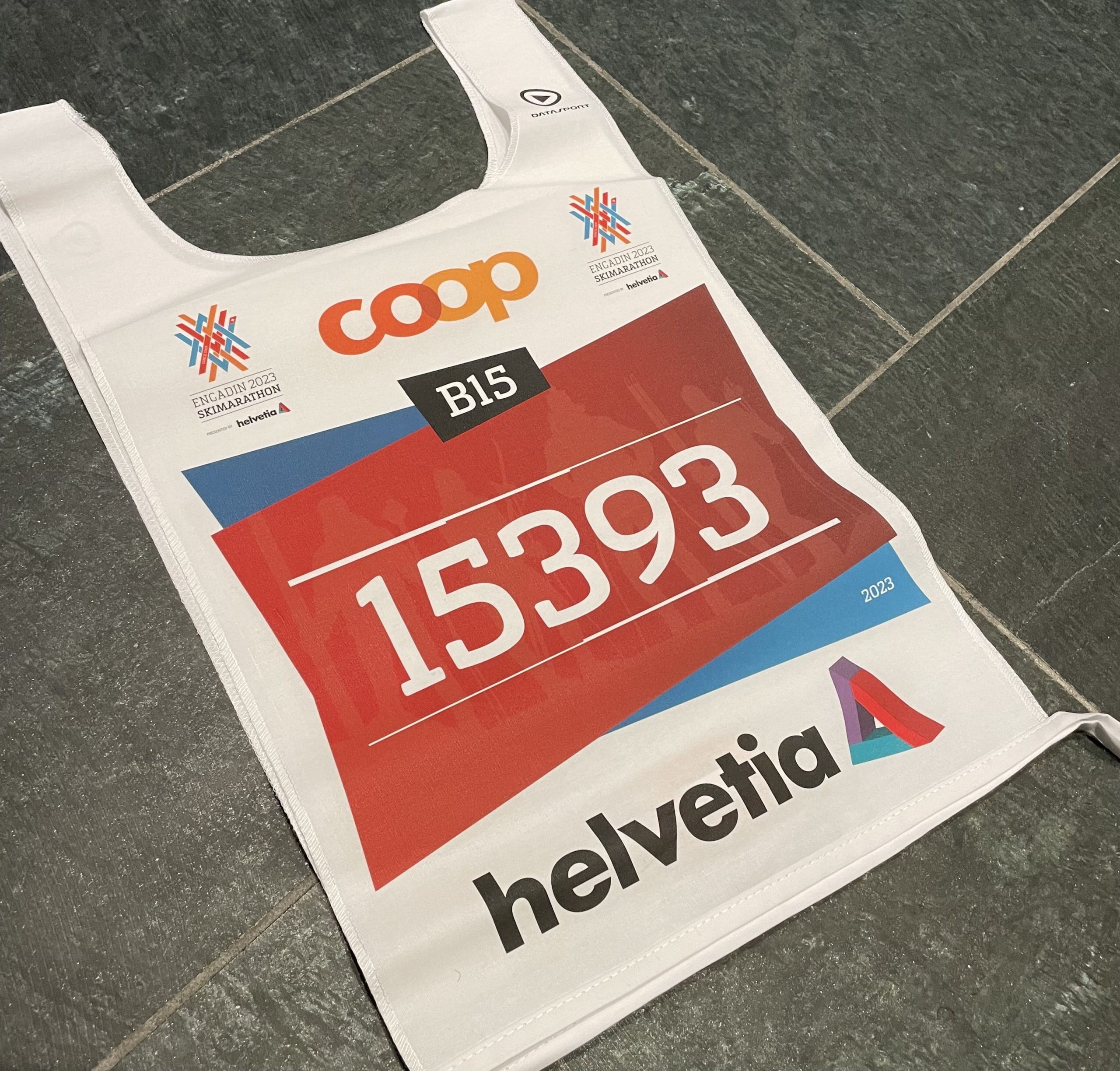 Starting bib