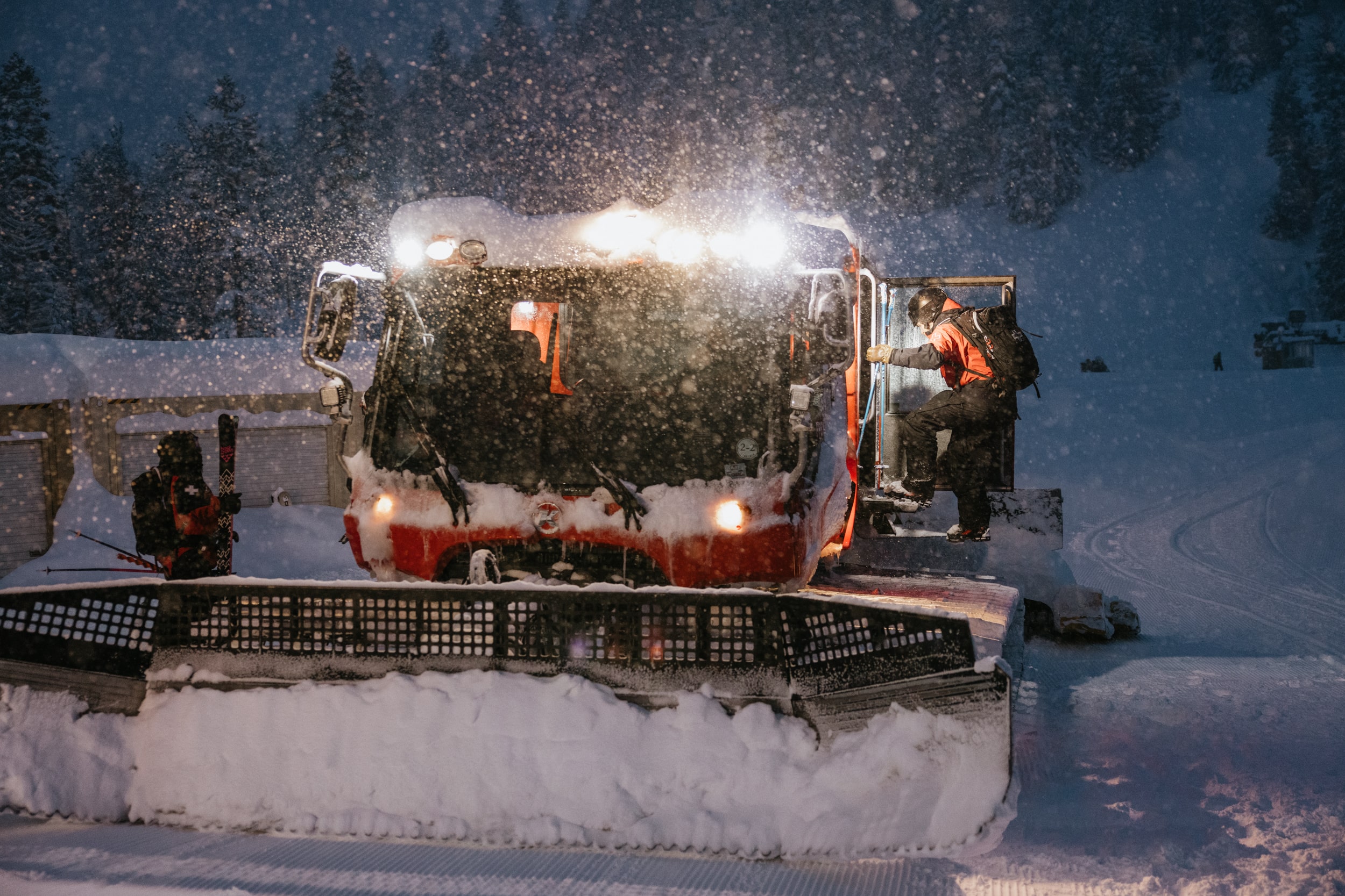 Snow plough