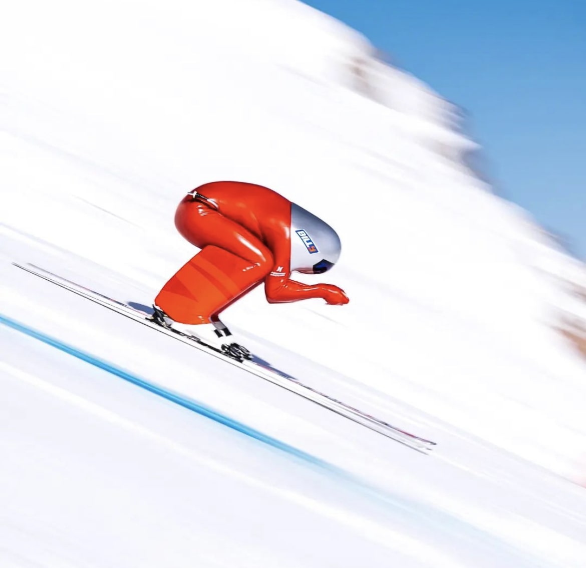 Speed skiing