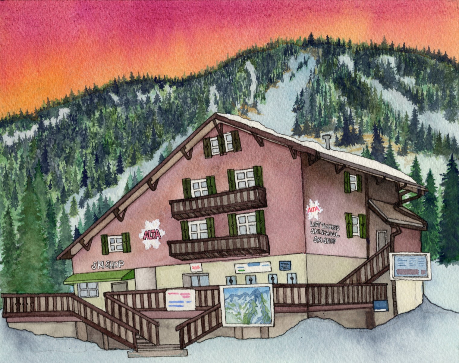 lexi dowdall alta painting