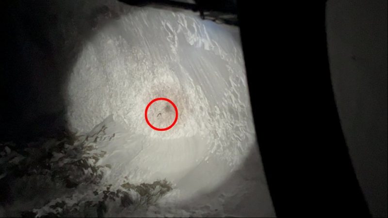 Skier rescued in Switzerland