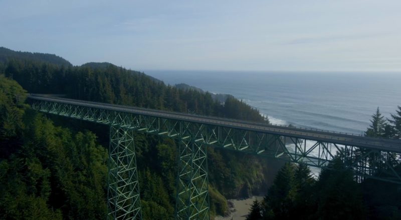 Thomas Creek Bridge near Brookings, OR. Photo Credit: Luke Guilford