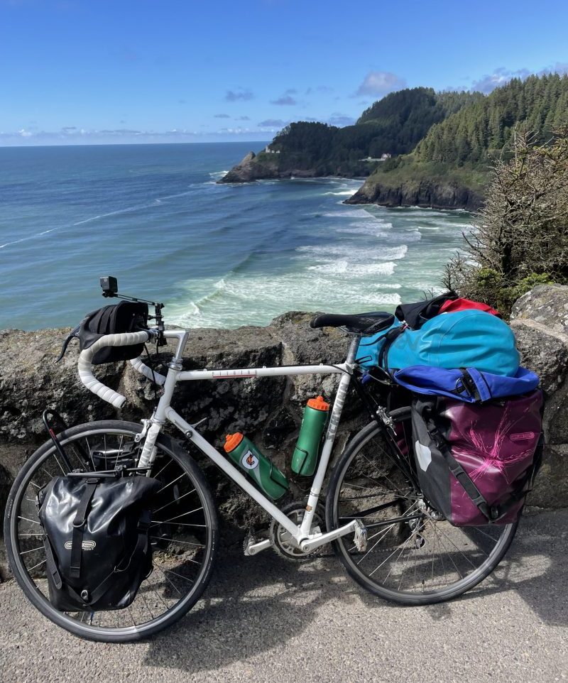 Looking out toward Heceta Head Lighthouse. Photo Credit: Luke Guilford