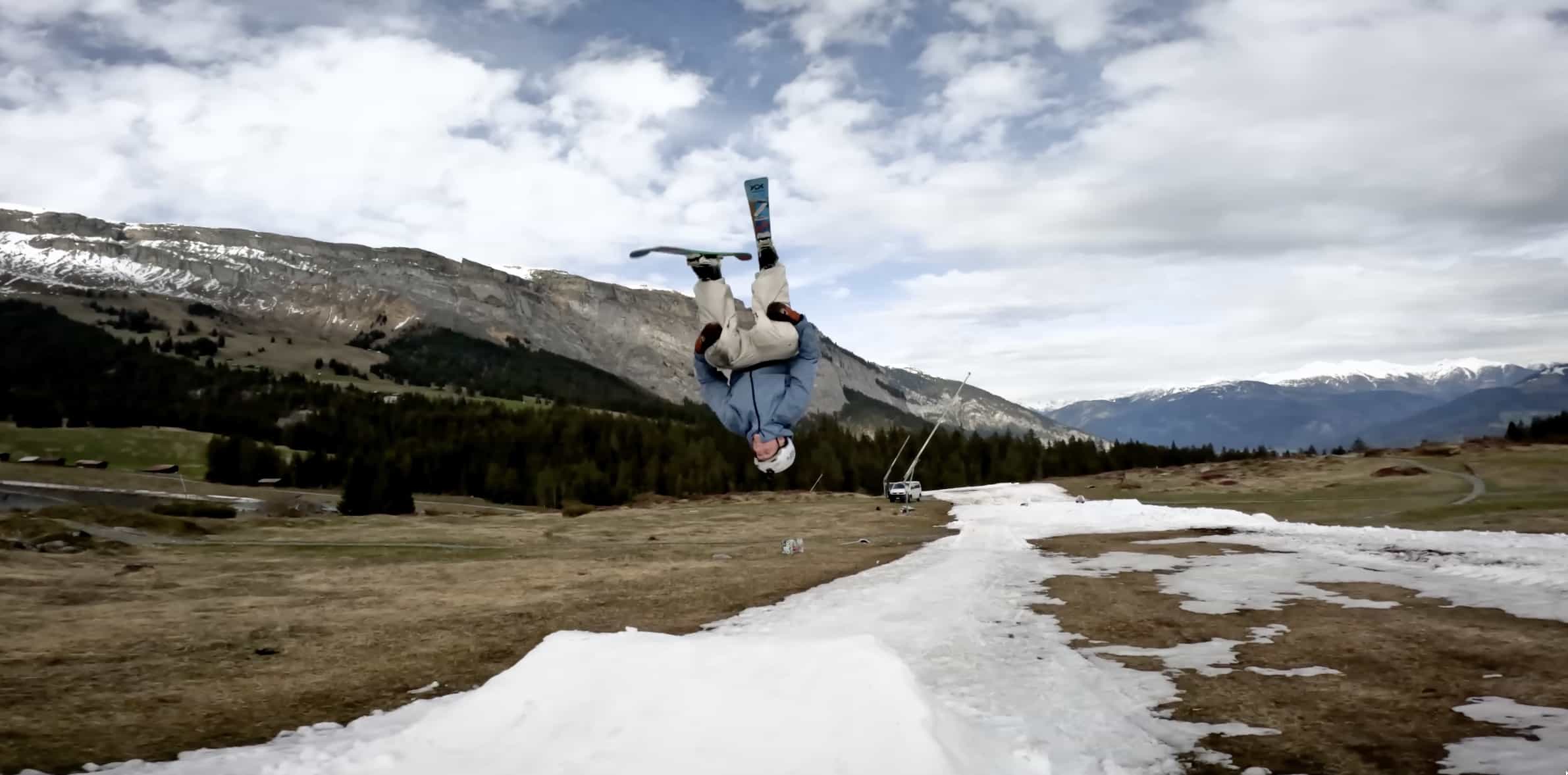 Andri Ragettli backflips world record