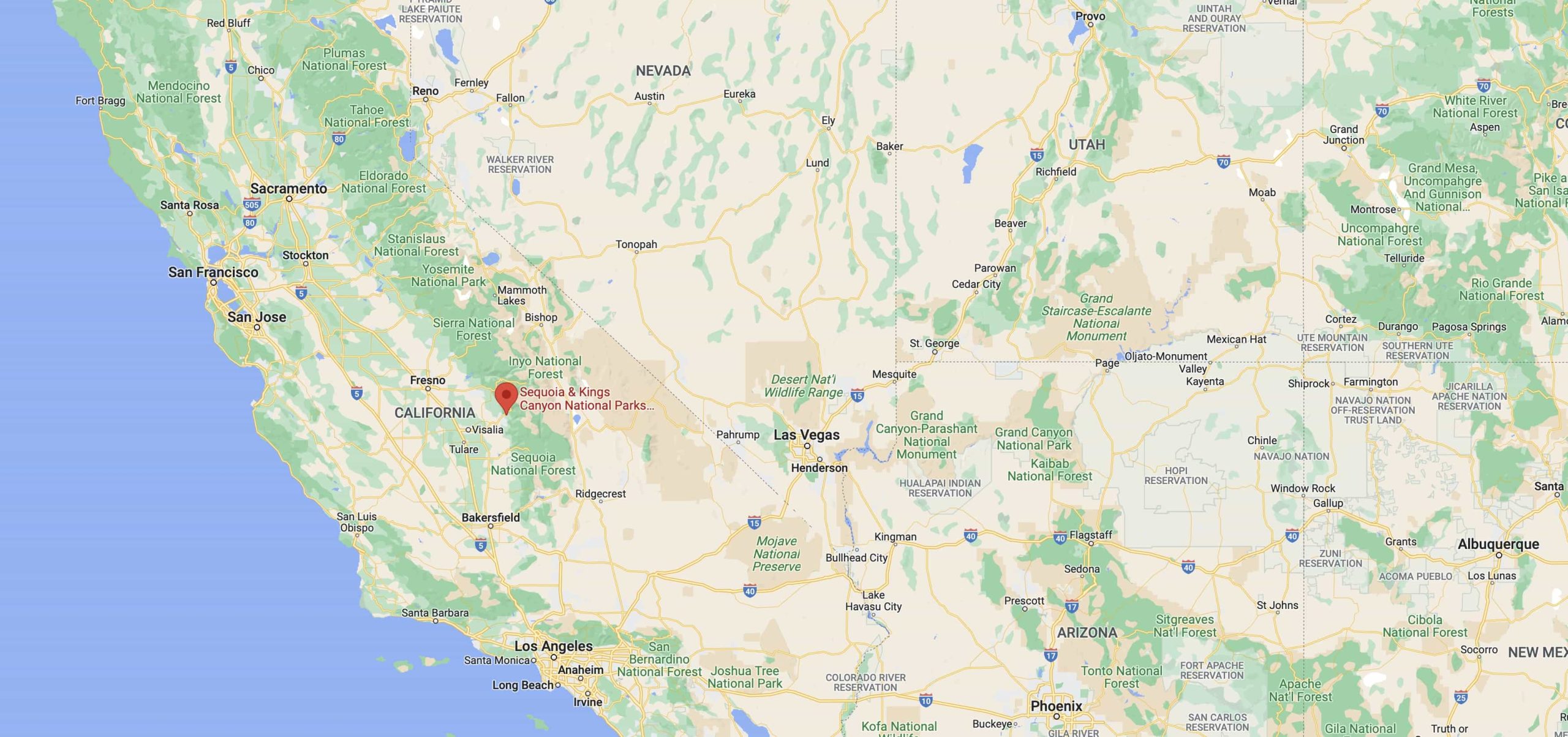 Sequoia and Kings Canyon National Park, CA.