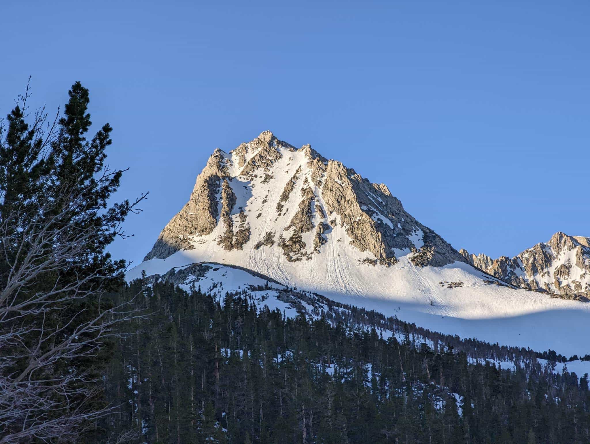 avalanche on Hurd Peak, CA