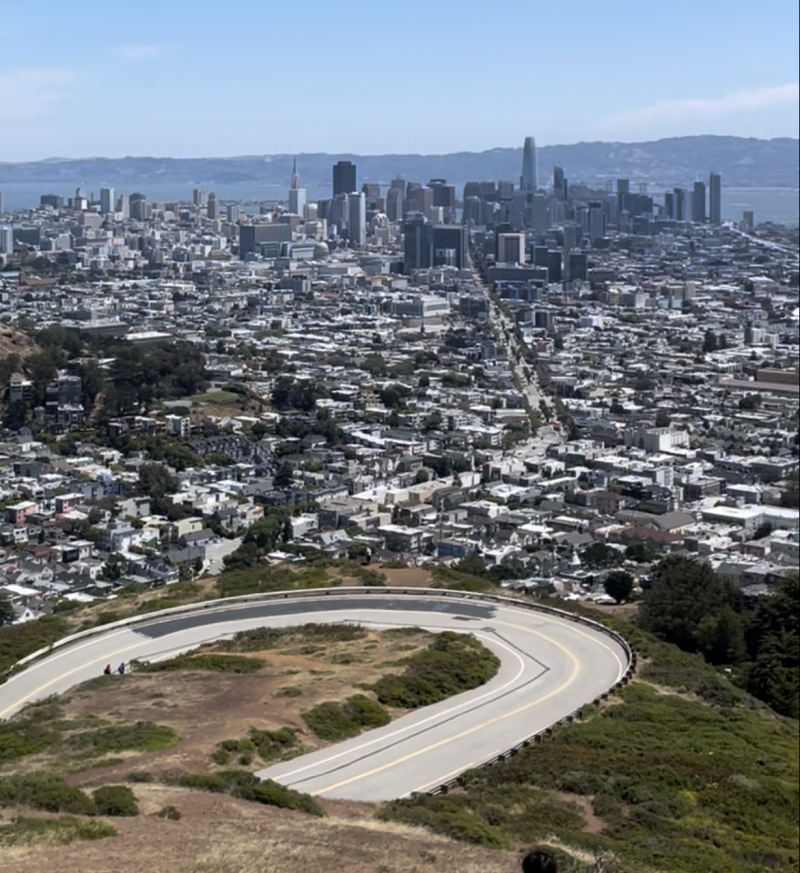 Downtown San Francisco from Twin Peaks. Photo Credit: Luke Guilford