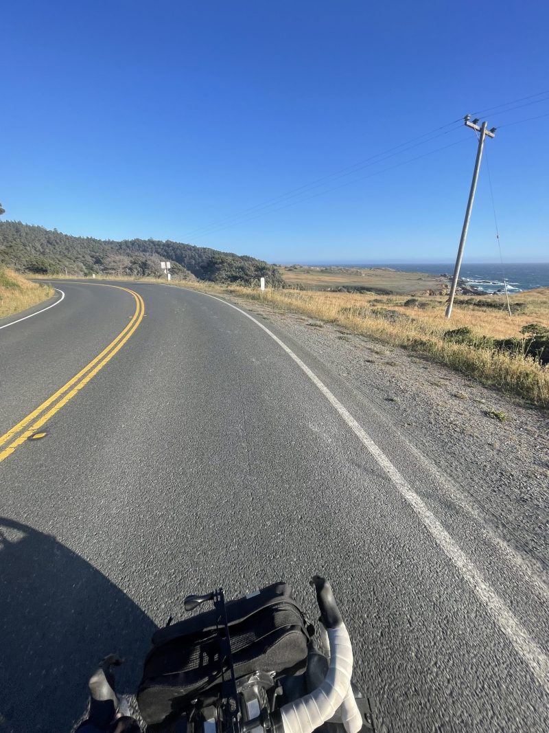 Almost no traffic through Sea Ranch. Photo Credit: Luke Guilford