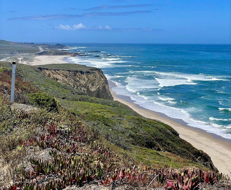 Coastline just south of Half Moon Bay. Photo Credit: Luke Guilford