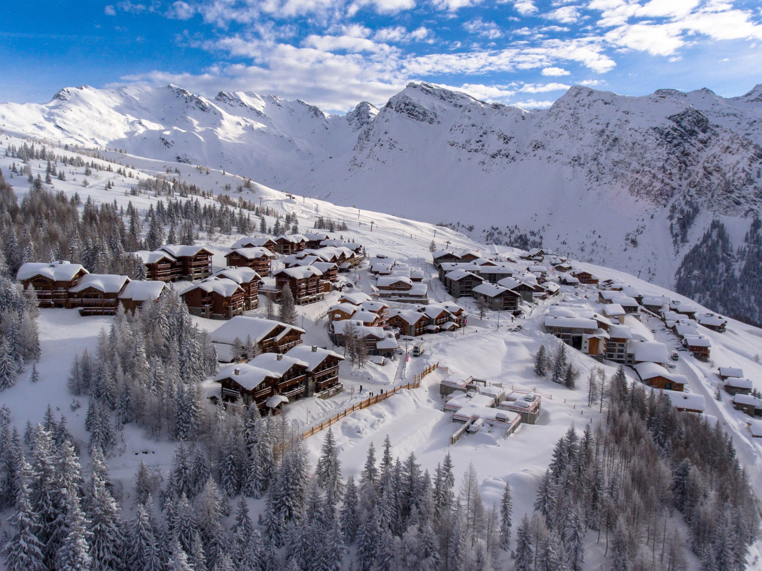 Alpine Cabins at La Rosière Ski Resort