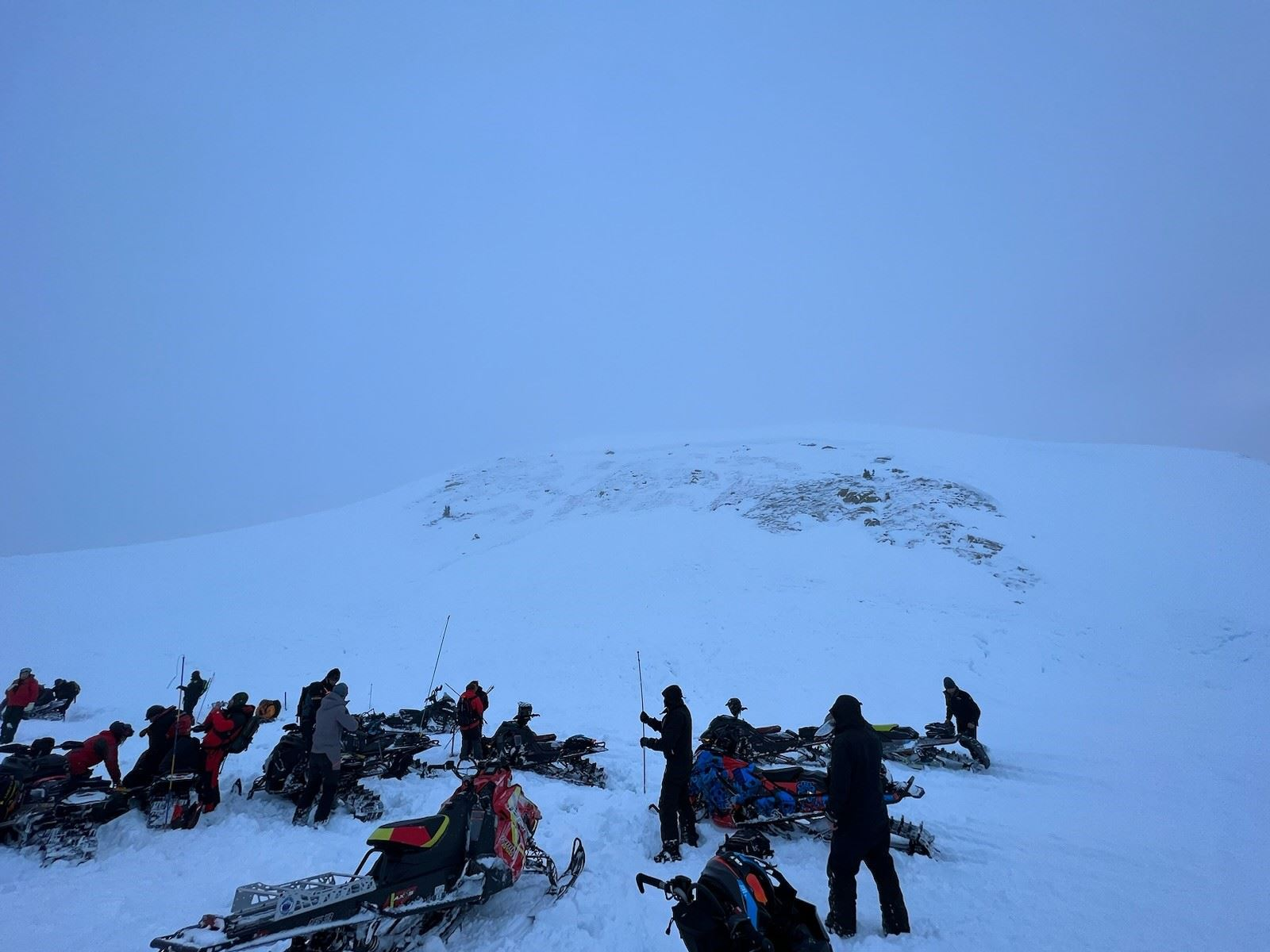 Corona pass avalanche 