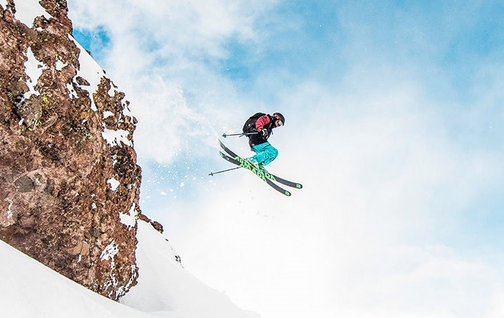 cliff jump at Kirkwood