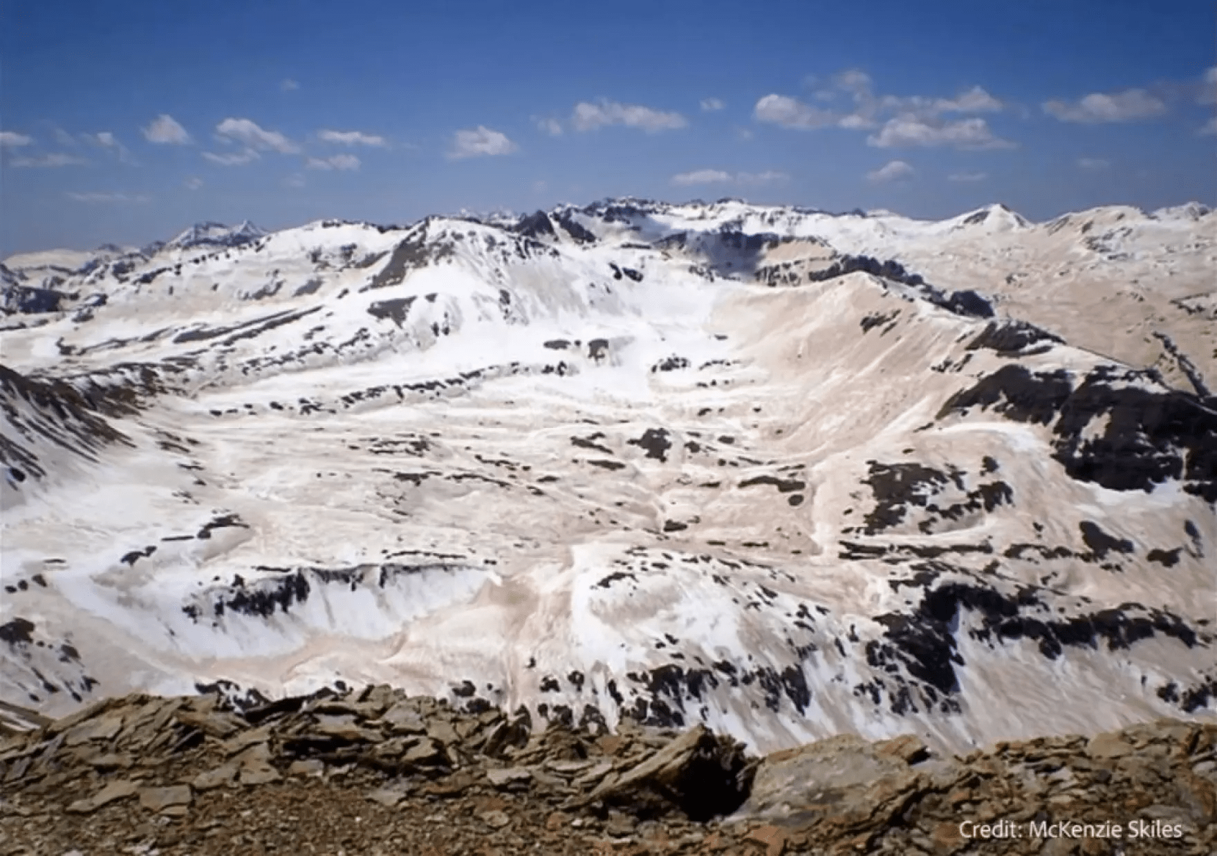 Dusty Utah Snow