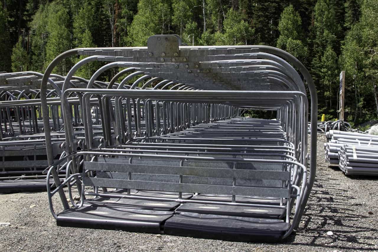 solitude, utah, eagle express, chair, auction