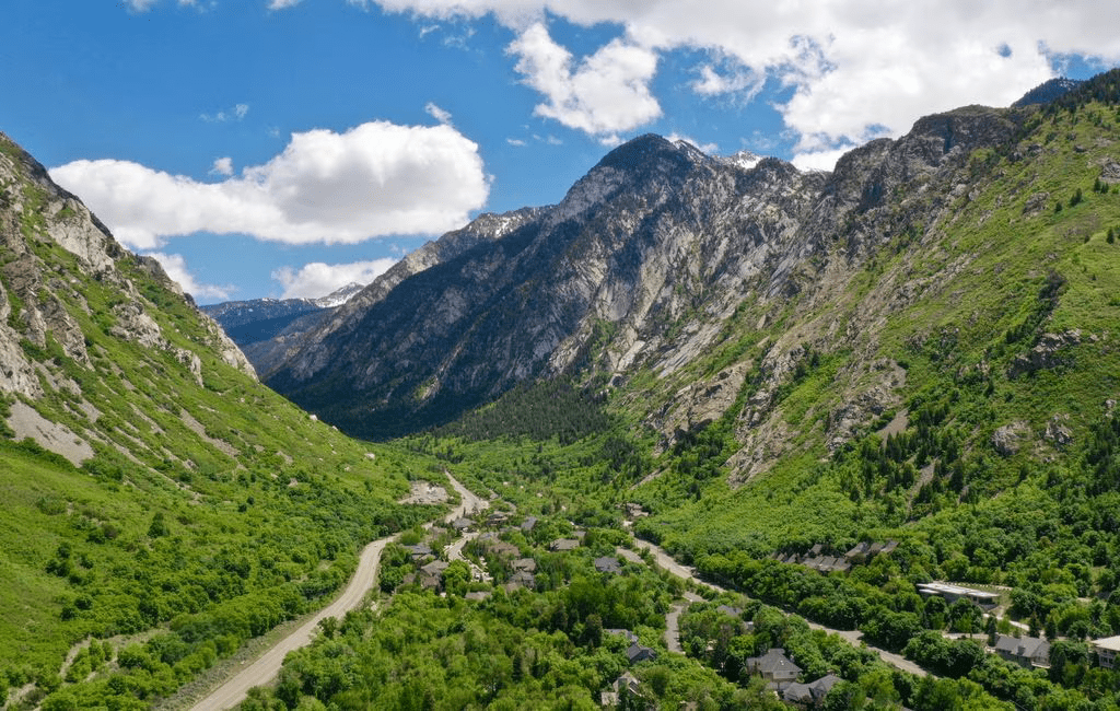 Mouth of Little Cottonwood Canyon, UT