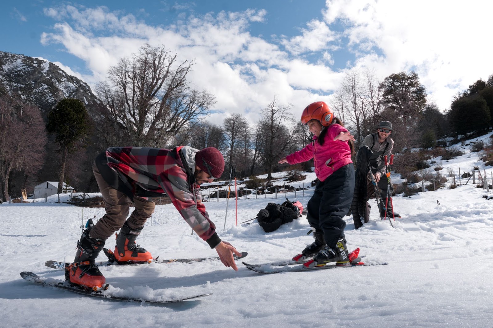 Skiing help children realize there are many ways to take advantage of their naturally beautiful surroundings, Chilesquía Foundation