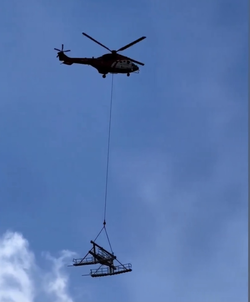 Super Puma helicopter