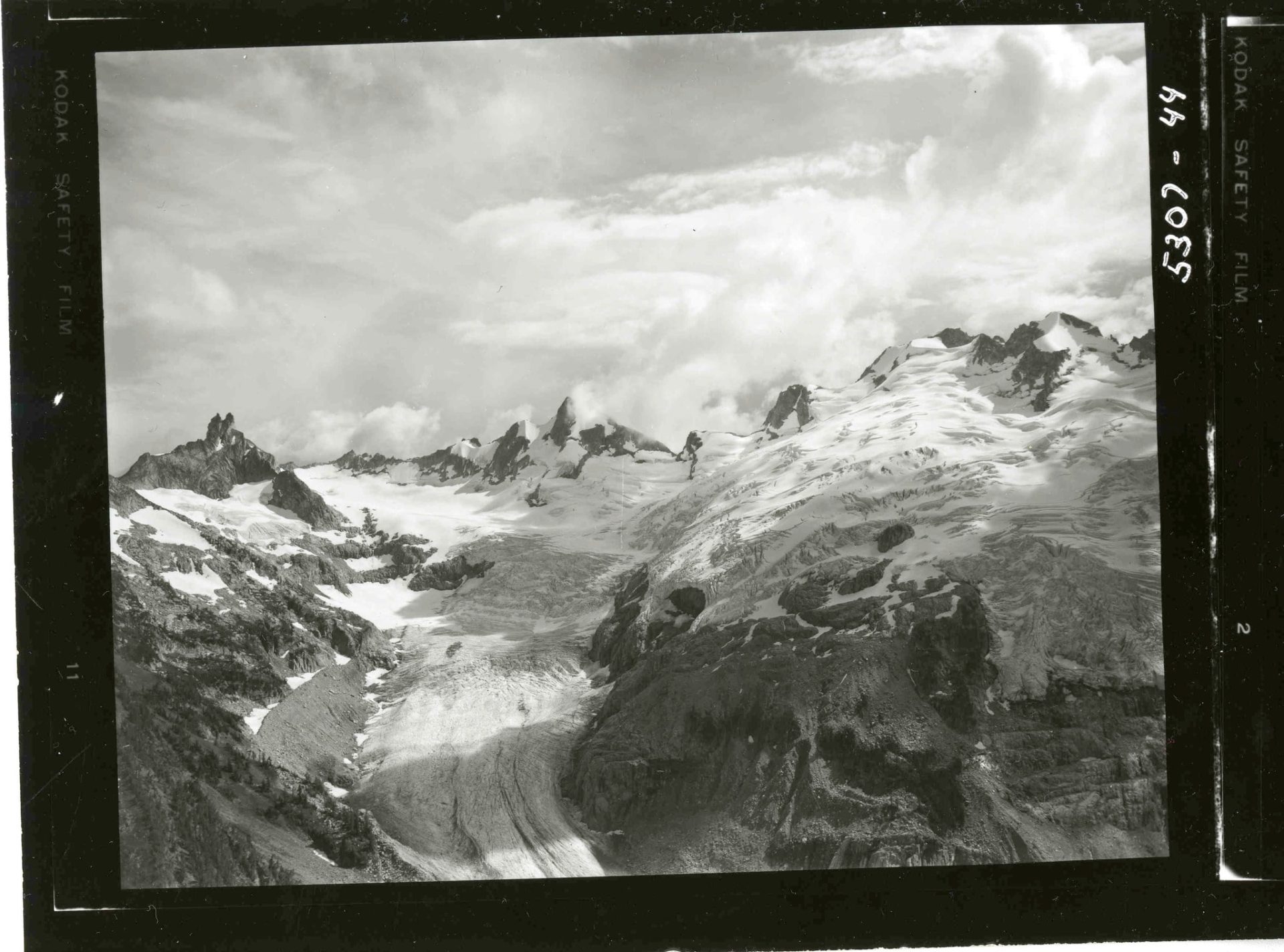 glacier cascades