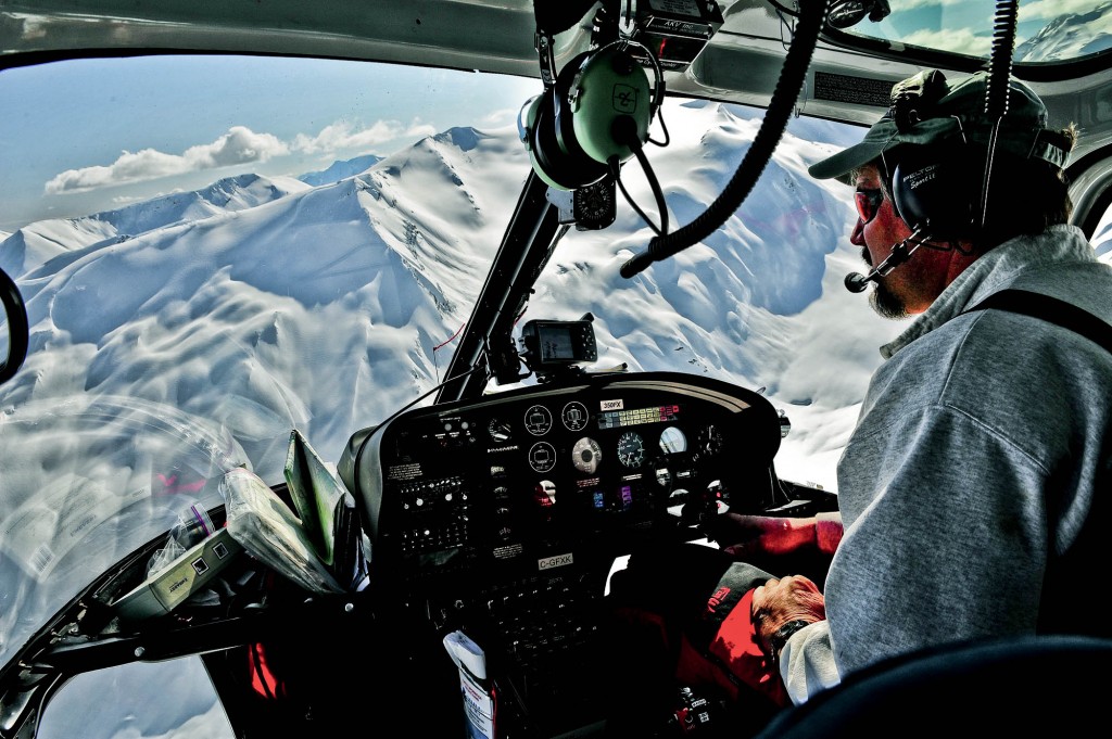 Helicopter Pilot Cockpit