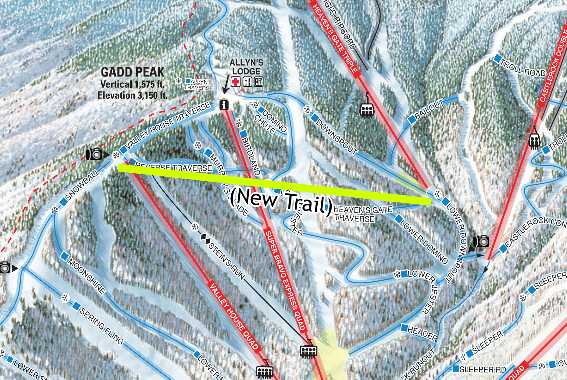 sugarbush proposed trail upgrade