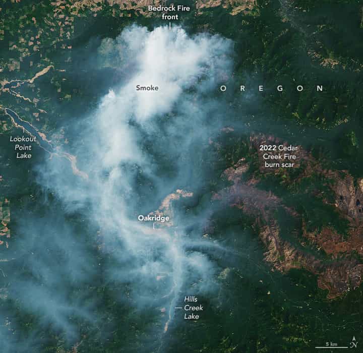 NASA, fires, smoke