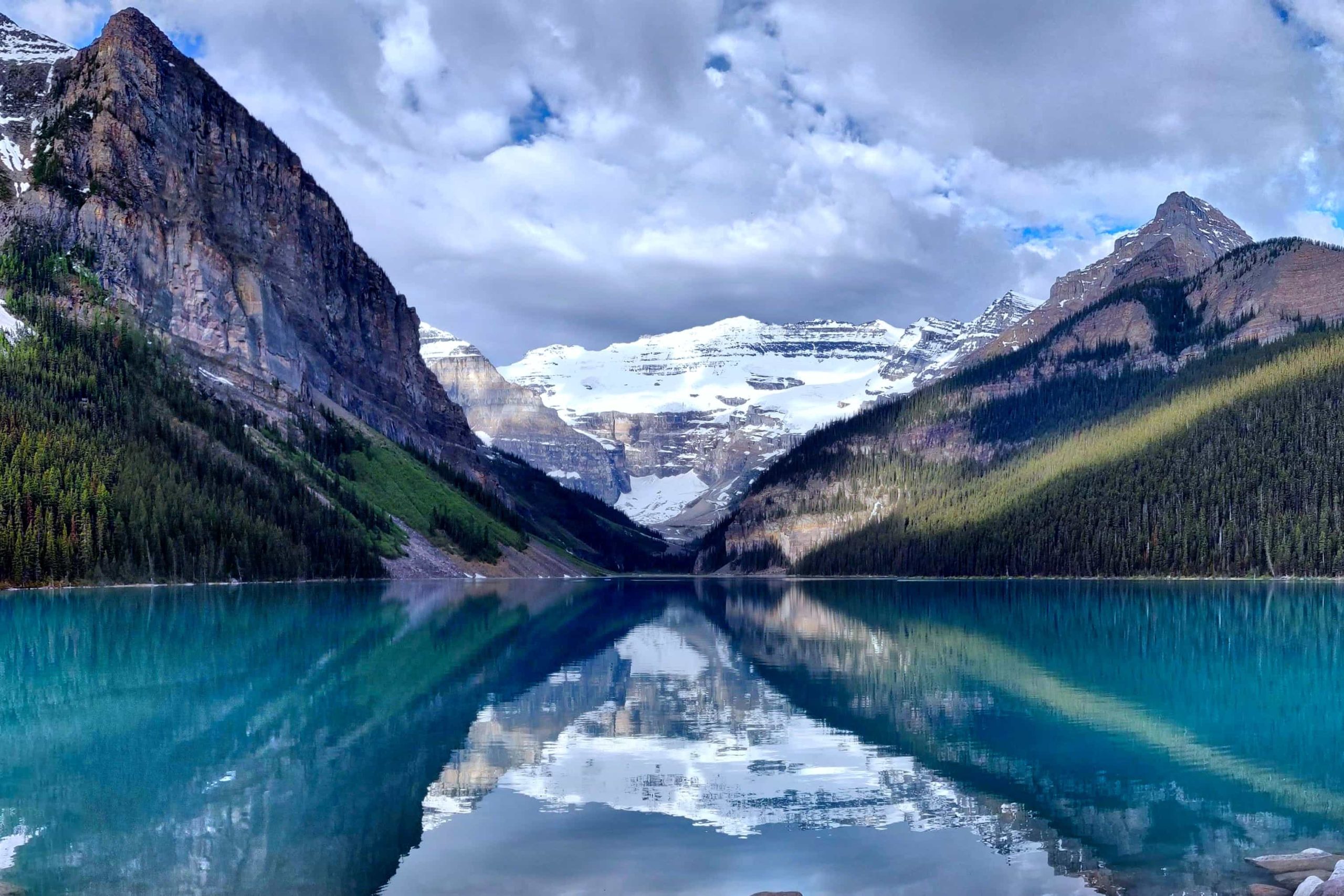 Lake Louise, Banff national park, canada, closed