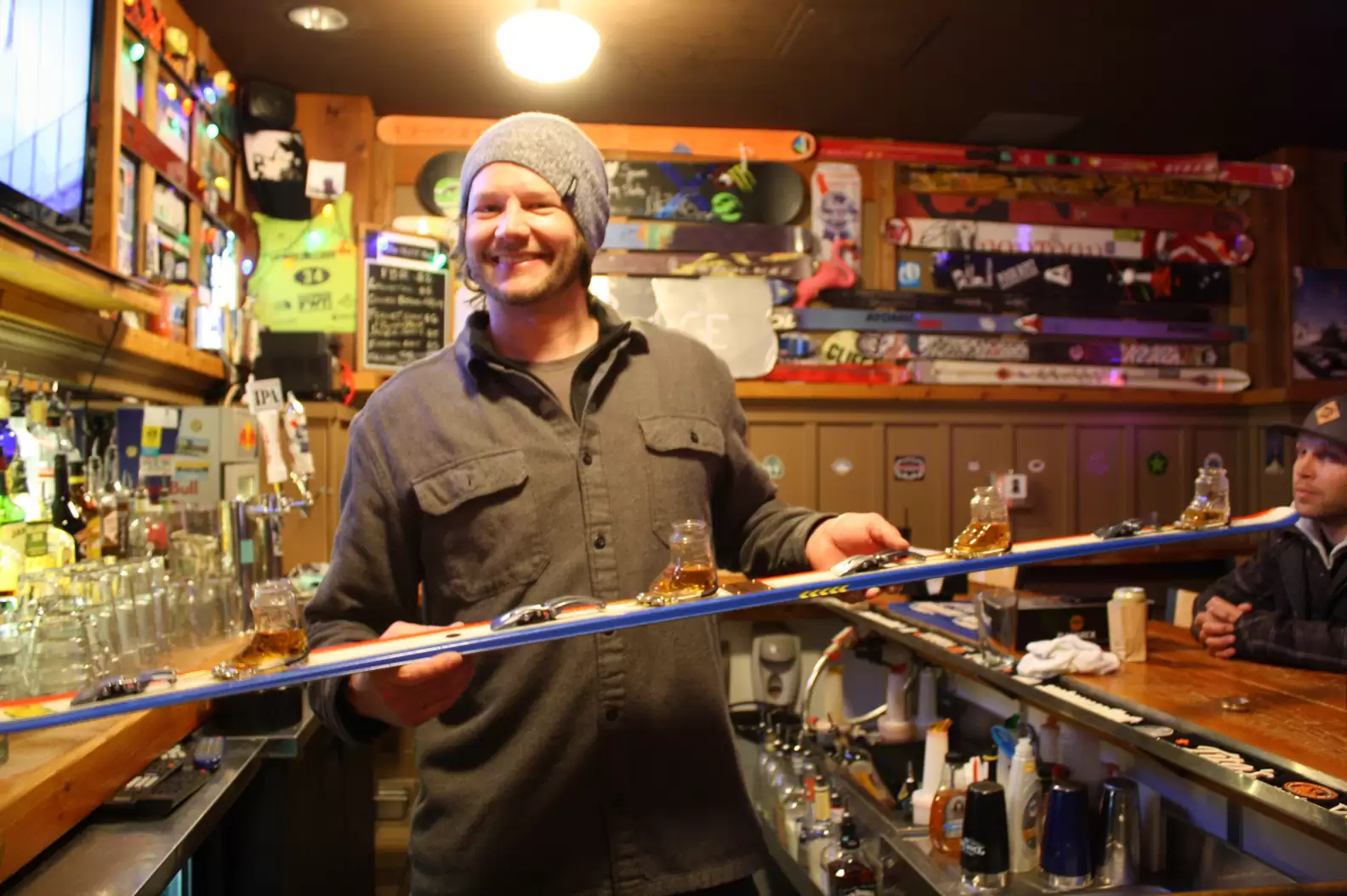 dive bar in Olympic Valley, CA