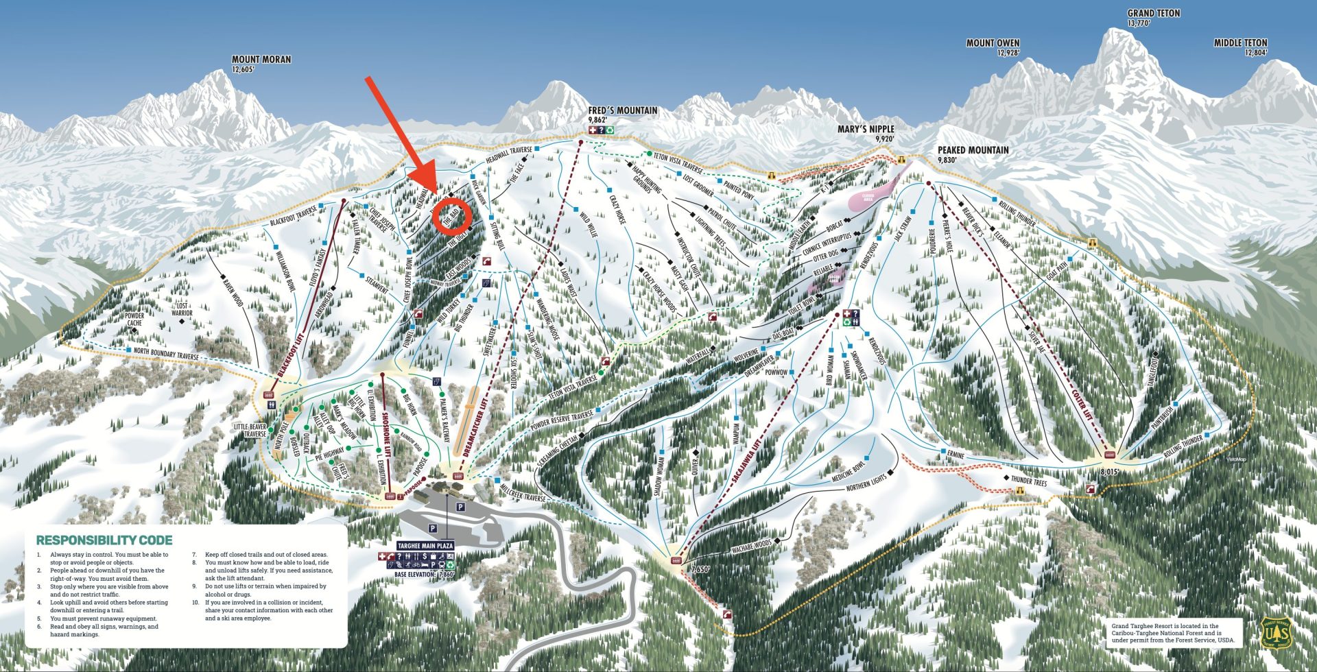 sinkhole grand targhee