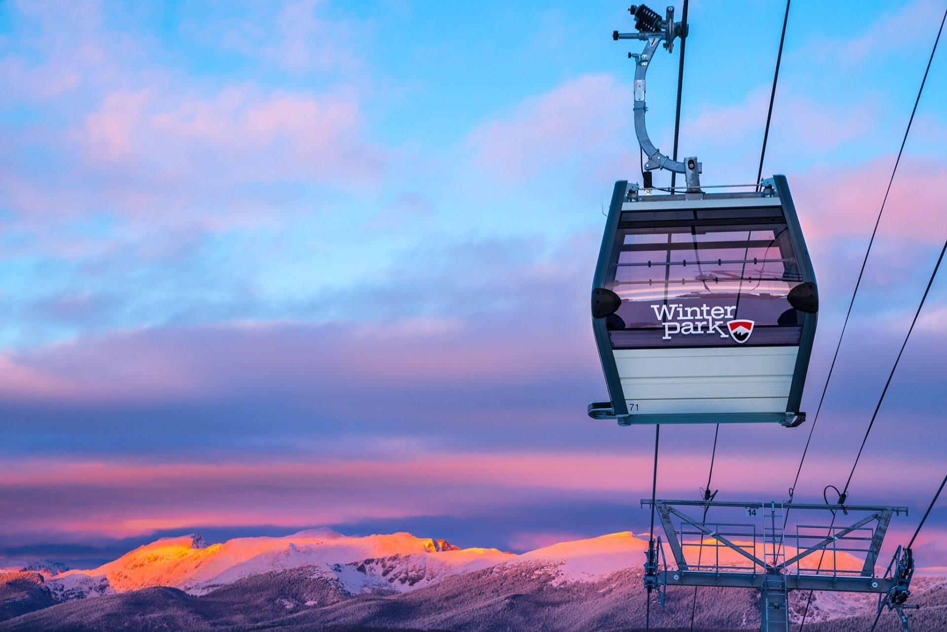 Sunrise Winter Park Gondola