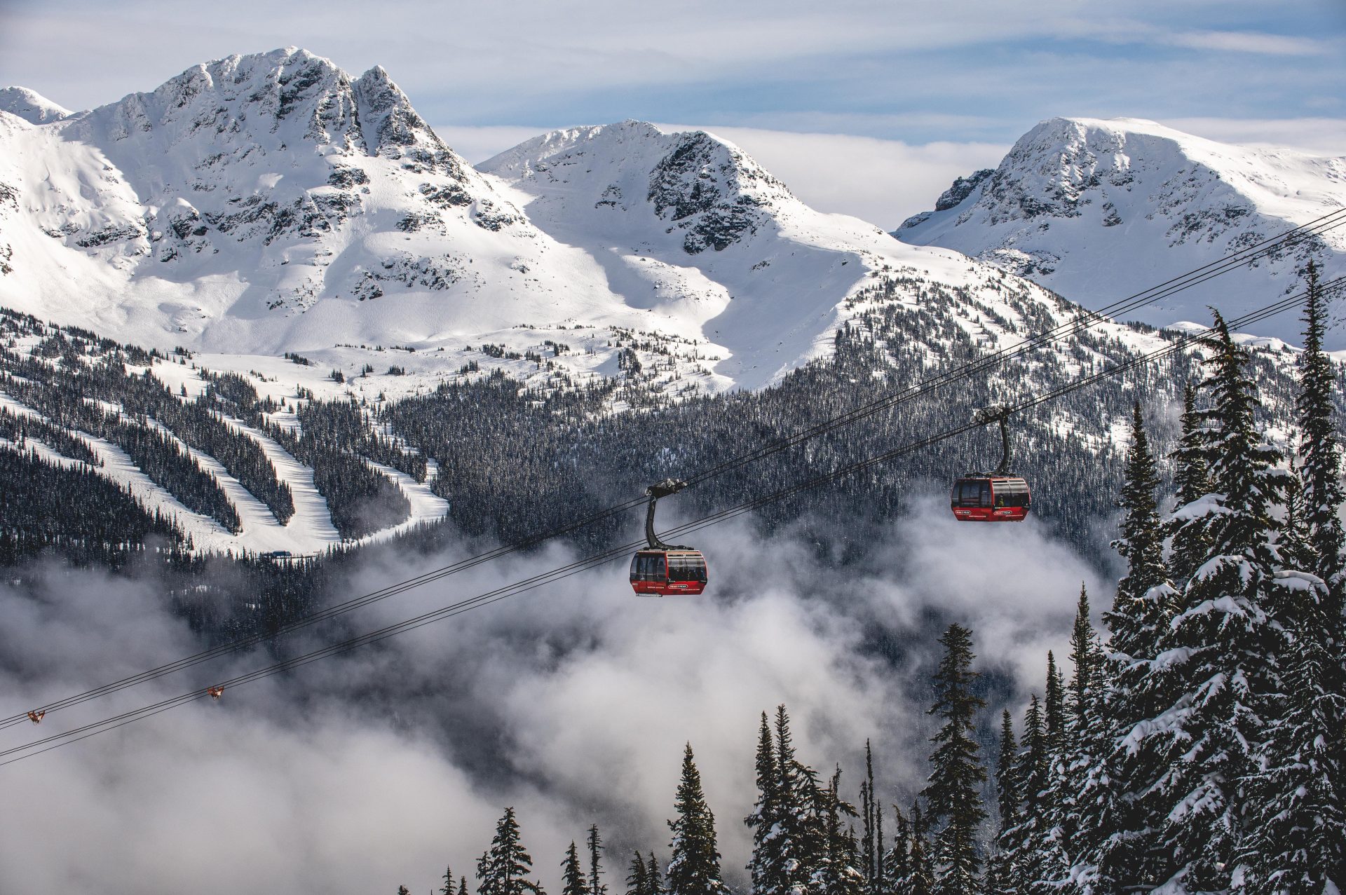 New Creekside Gondola at Whistler-Blackcomb, BC