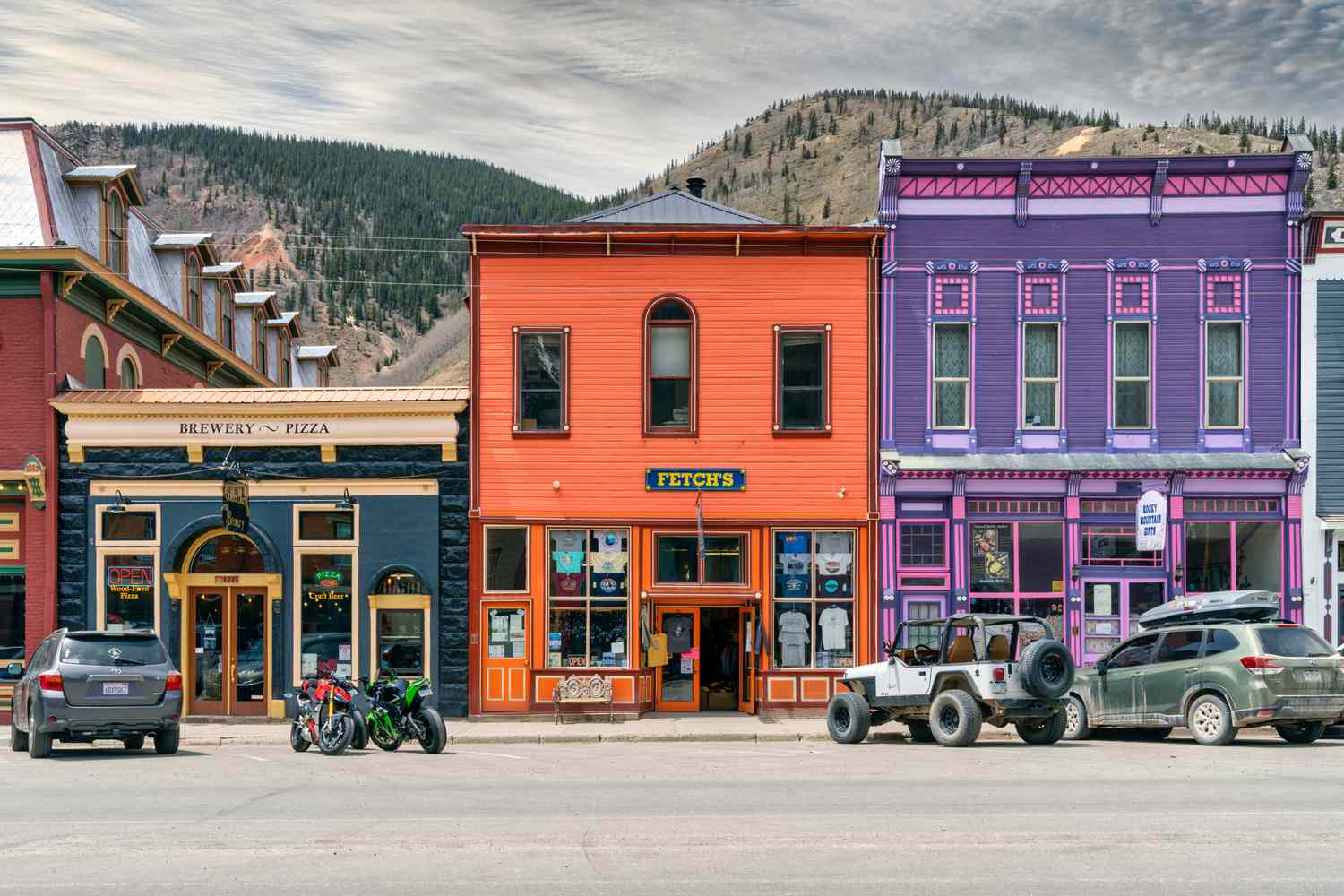 Colorful silverton