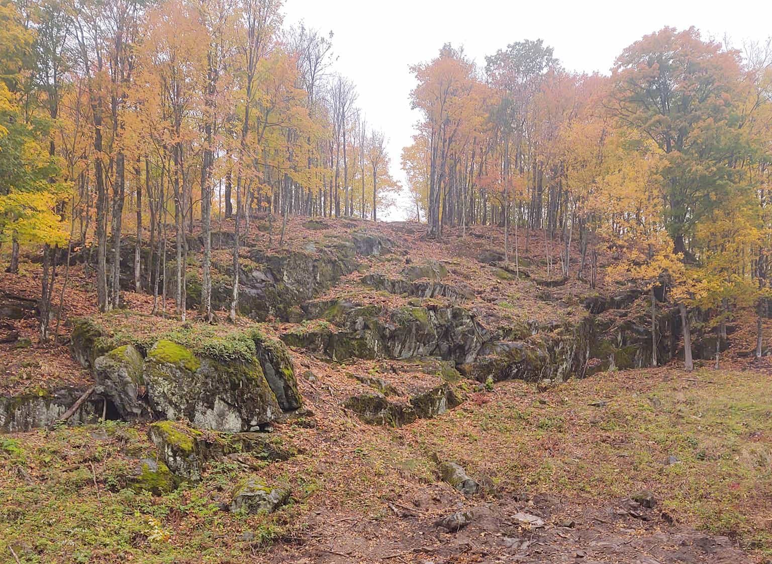 Djevel, whitecap mountains, Wisconsin, steepest run midwest