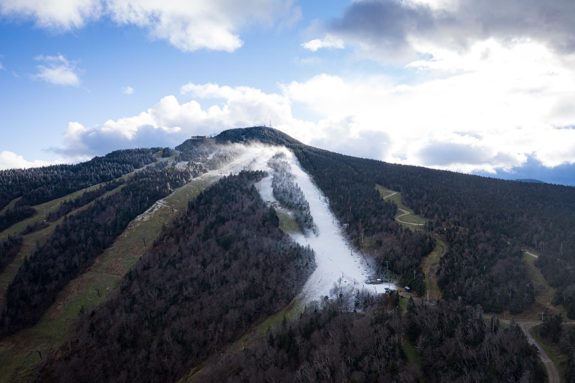 Early Snowmaking at Killington