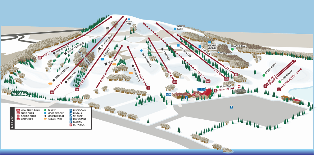 Mt. Holly Trailmap