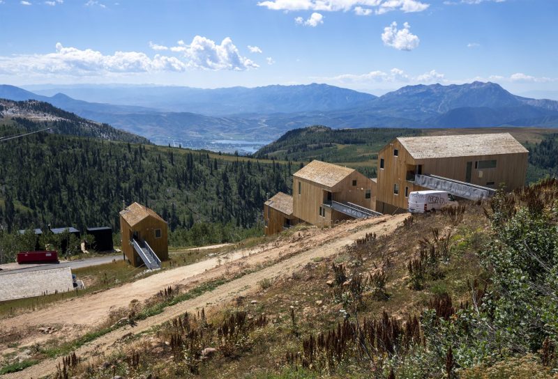 Development in the Overlook area. Photo Credit: Powder Mountain