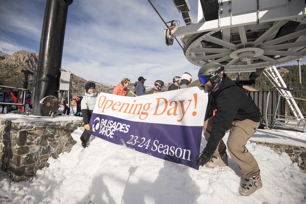 Palisades Tahoe opening day 23/24