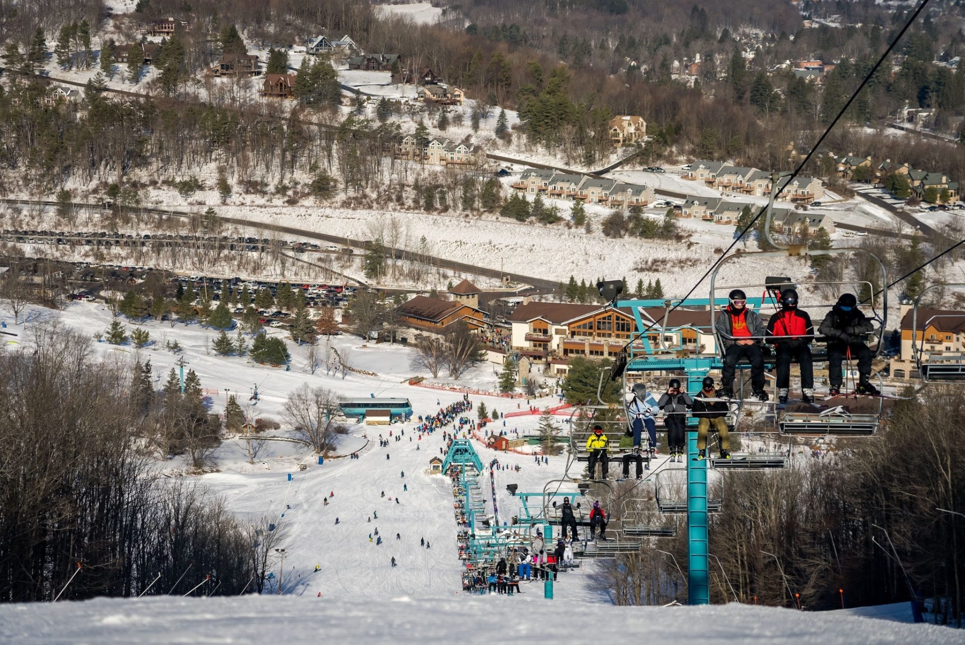 Ski area in New York