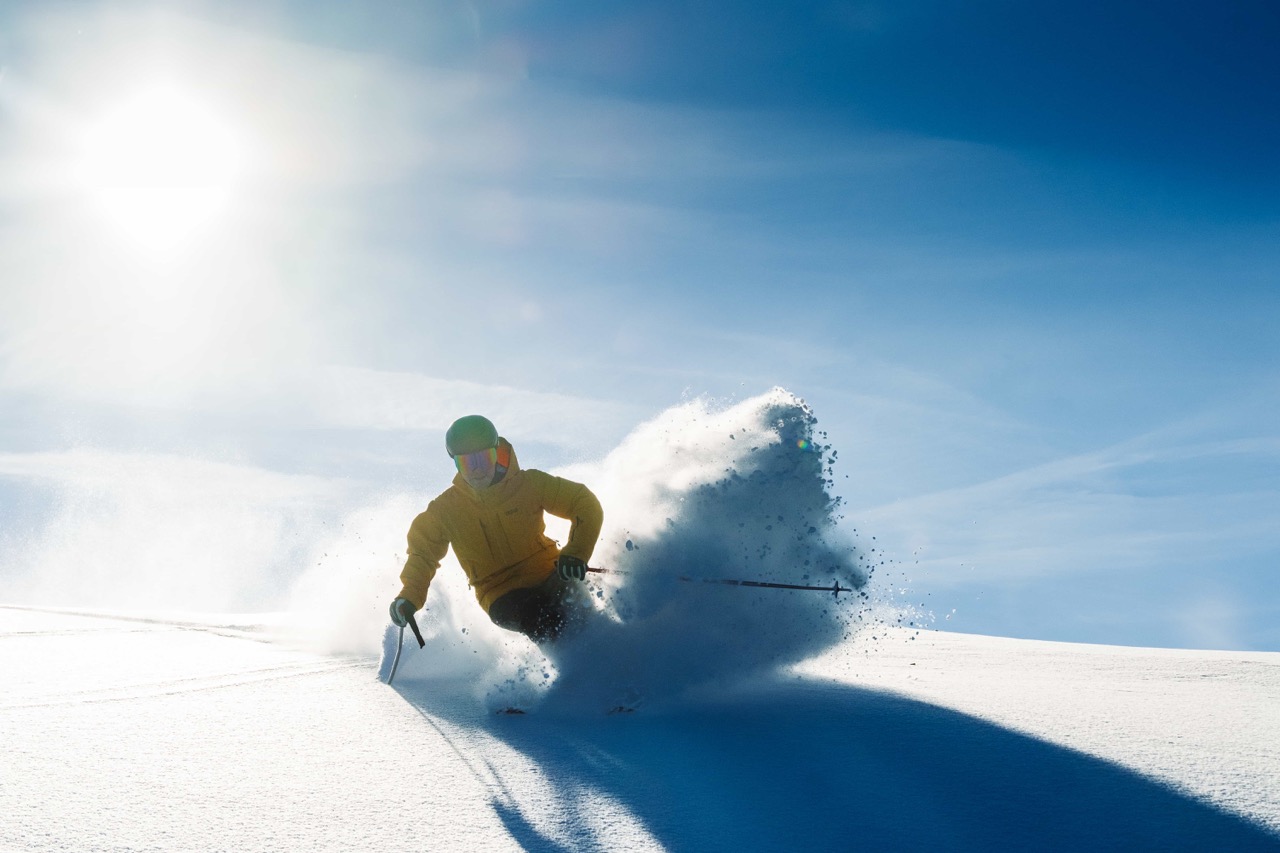 Bluebird Pow at Kelly Canyon Resort, ID. Credit: Ski Idaho / Tony Harrison