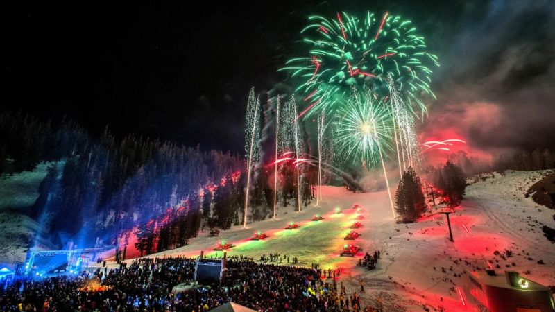 Night of Lights celebration at Mammoth Mountain. Photo Credit: Daily Breeze