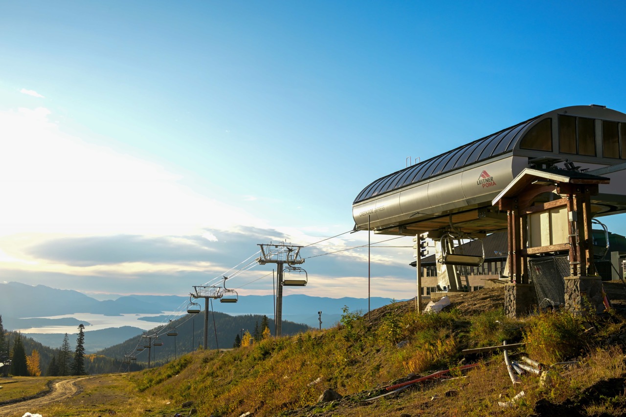 Schweitzer's new Creekside Express. Credit: Ski Idaho / Tony Harrison