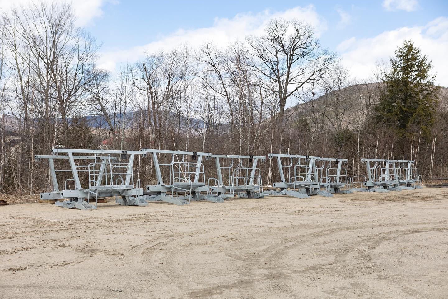 new lift towers at loon