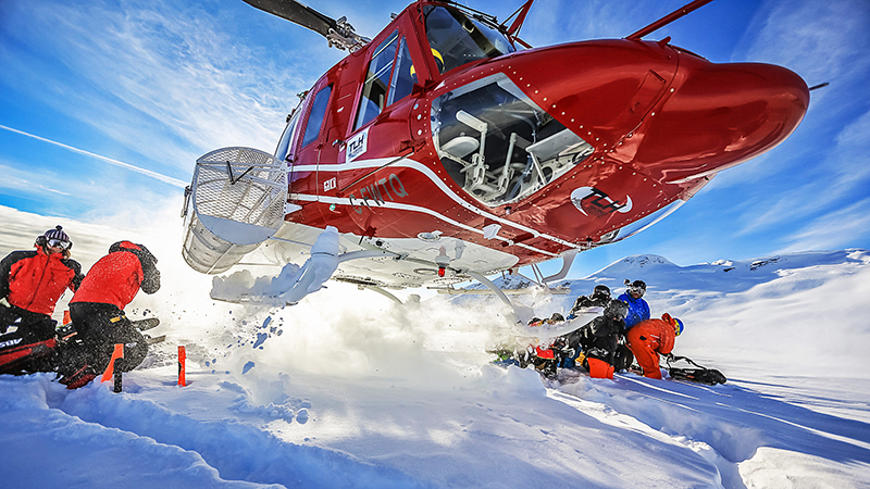 heli ski