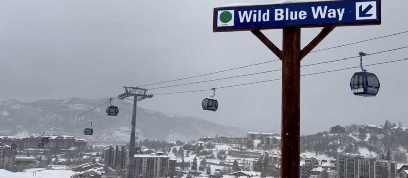 Wild Blue gondola Steamboat