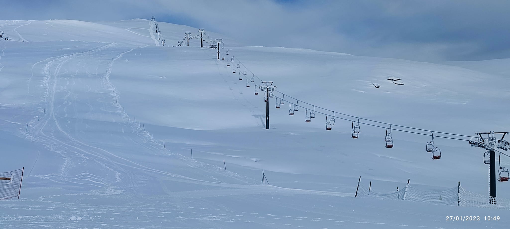 skiing in Greece