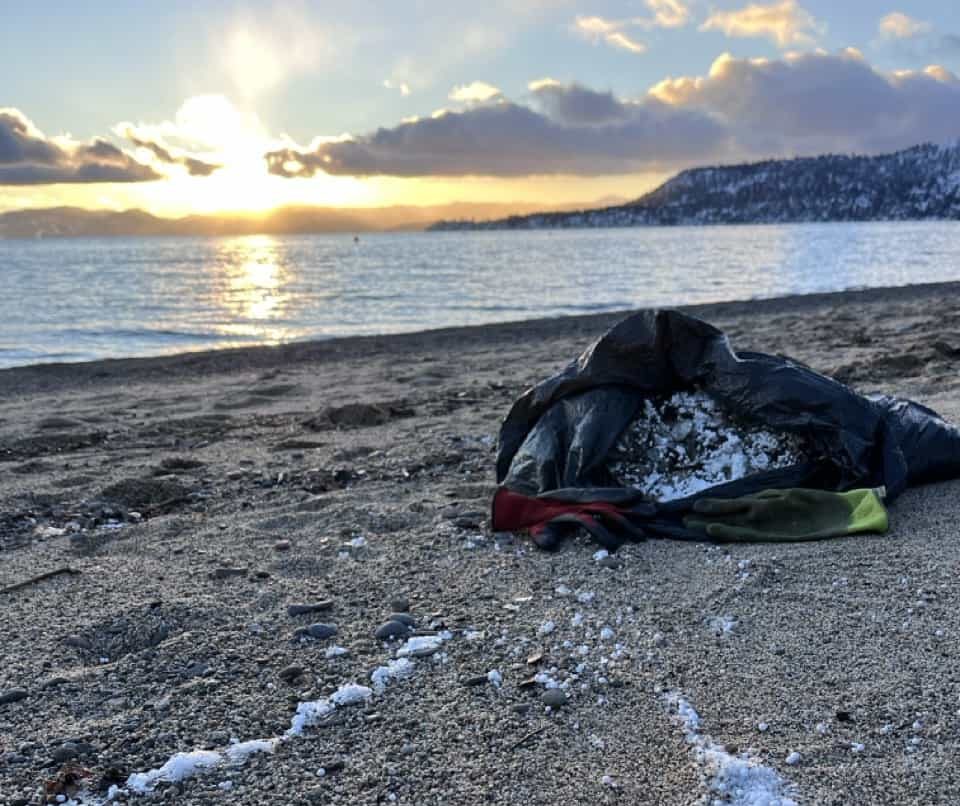 plastic beads Lake Tahoe